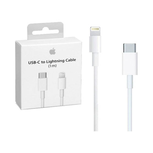 Apple Genuine Chargers & Cables - USB C-Lightning (1M)