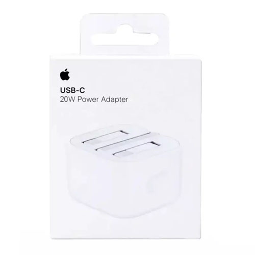 100% Origanl Apple 20W 3Pin USB-C Power Adapter iPhone